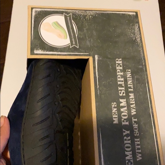 Totes Toasties Men's Memory Foam Slipper M 8-9 - Picture 4 of 6